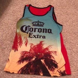 corona extra Tang top